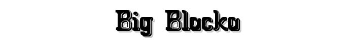 Big Blocko font